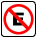 Picture of a no parking sign in Ciudad Obregon