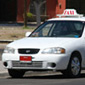 Picture of mexican Taxi Cab in Ciudad Obregon