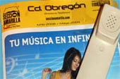 Picture of Ciudad Obregon yellow pages phone directory.