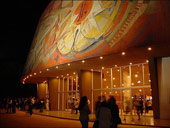 Oscar Russo Theater at night